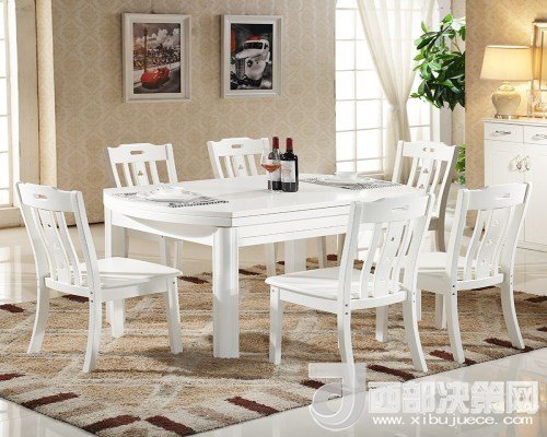 喜歡白色餐桌 但椅子該如何搭配？