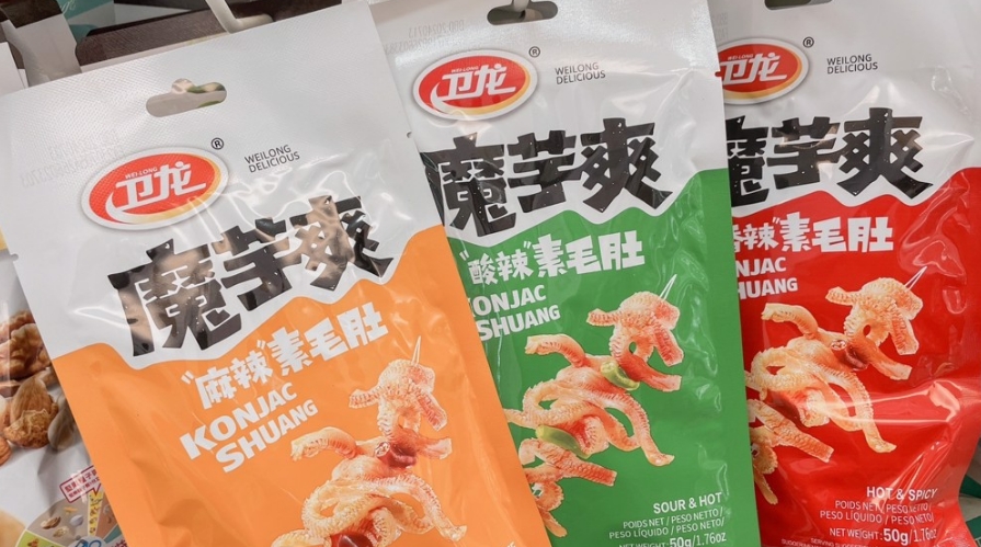 圖為魔芋爽。圖片來(lái)源：臺(tái)灣《聯(lián)合報(bào)》楊雅婷攝。